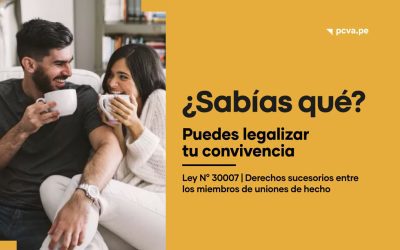 #SabíasQue: Puedes legalizar tu convivencia | Ley N° 30007