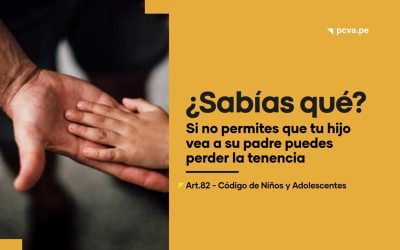 SabíasQue Si no permites que tu hijo vea a su padre puedes perder la tenencia | Art.82 – Código de Niños y Adolescentes